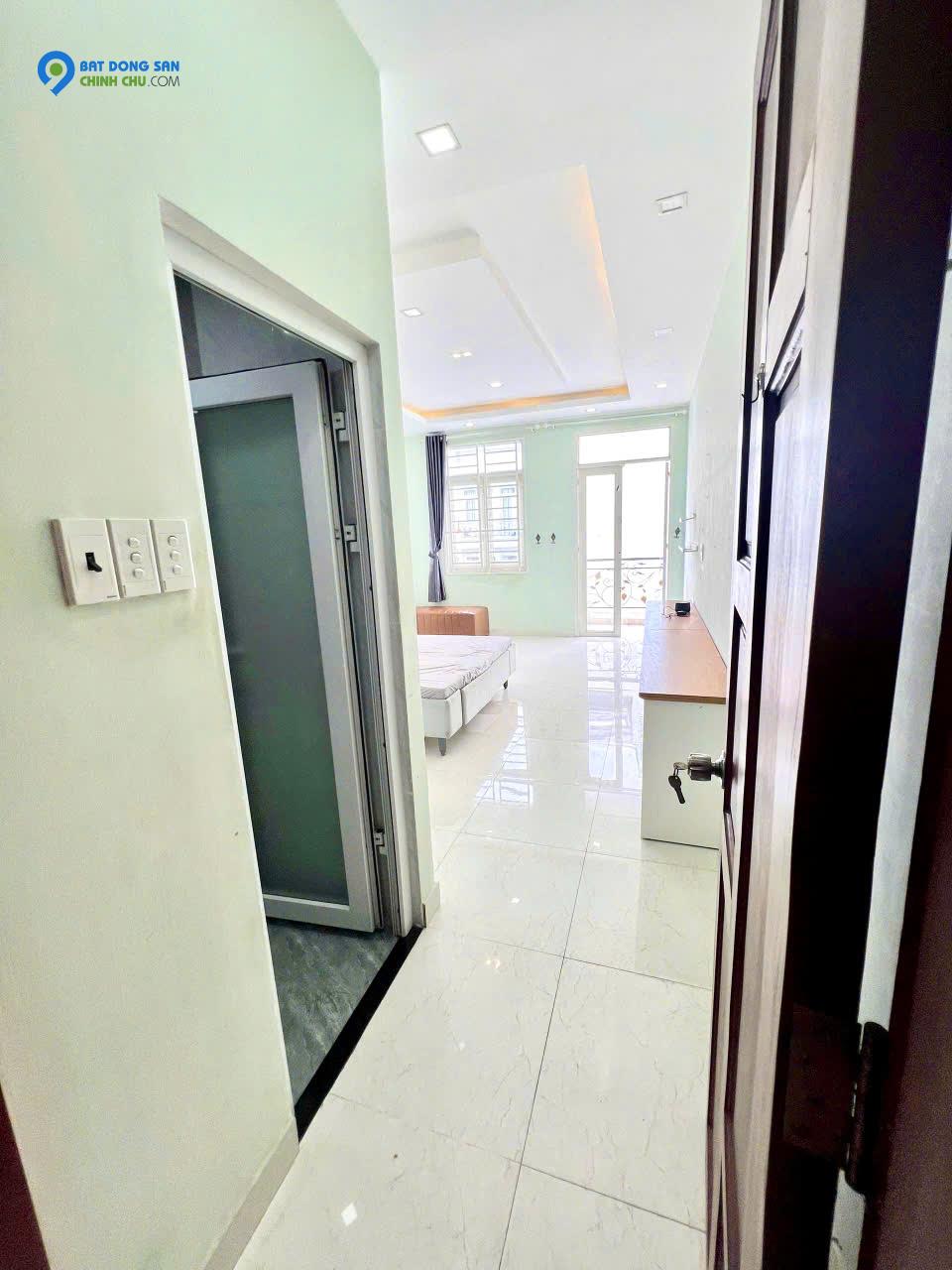 25 Triệu: NGUYÊN CĂN 5 TẦNG 4x14- BÌNH THẠNH- HXH HOÀNG HOA THÁM- 3 PHÒNG ĐỦ NỘI THẤT: 0933 910 039