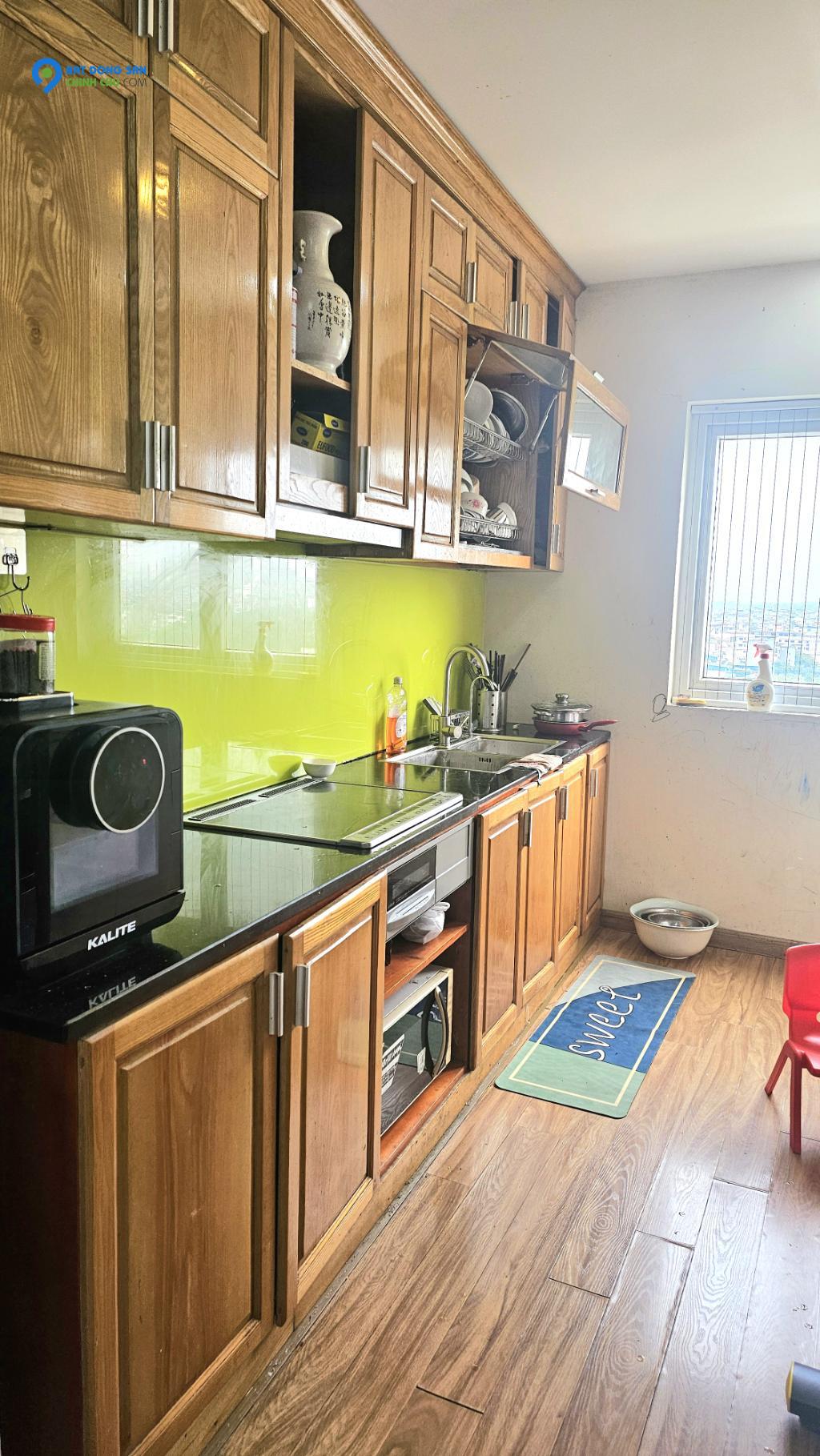 Bán CC Riverside Tower, 79 Thanh Đàm ( CC Bộ Công An), Dt 85m2, 2N2VS, full nội thất đẹp, Giá 3,4 tỷ