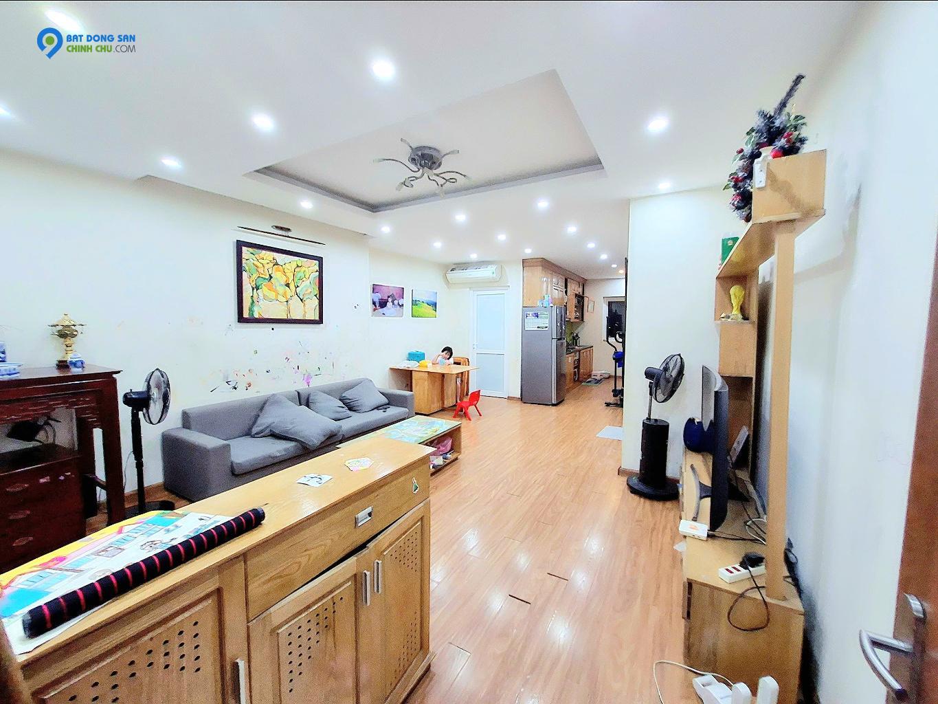 Bán CC Riverside Tower, 79 Thanh Đàm ( CC Bộ Công An), Dt 85m2, 2N2VS, full nội thất đẹp, Giá 3,4 tỷ