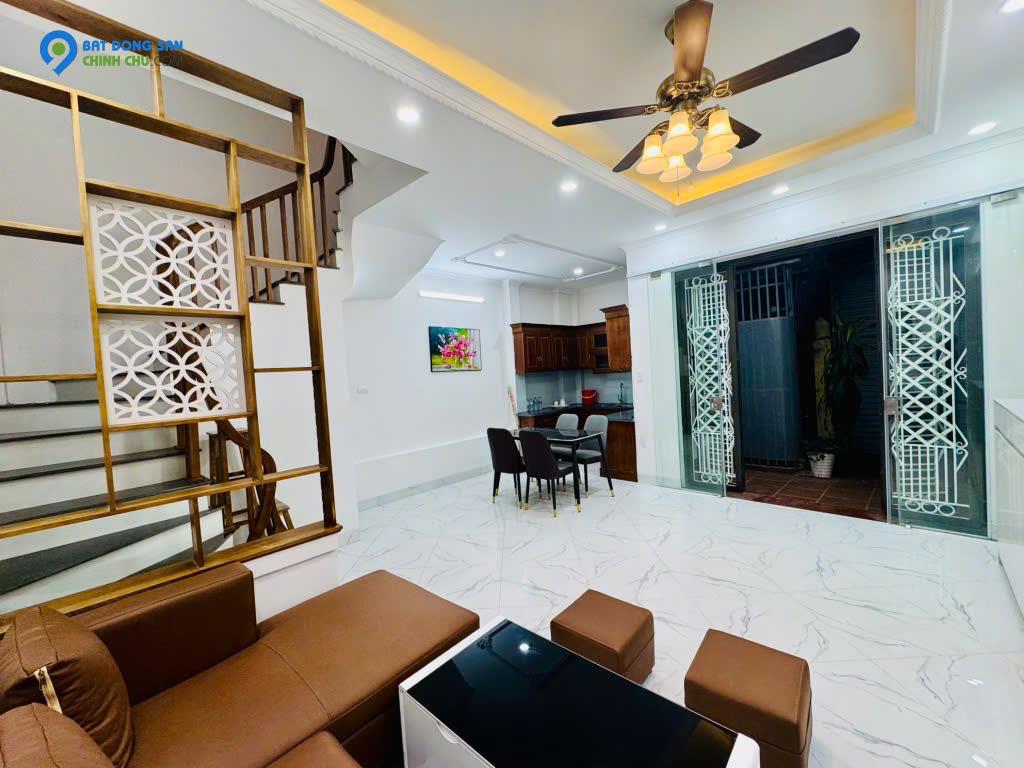Bán Nhà Nam Dư Lĩnh Nam 39m 5 Tầng 4  phòng Tặng Hết Nội Thất Sổ Đỏ Riêng
