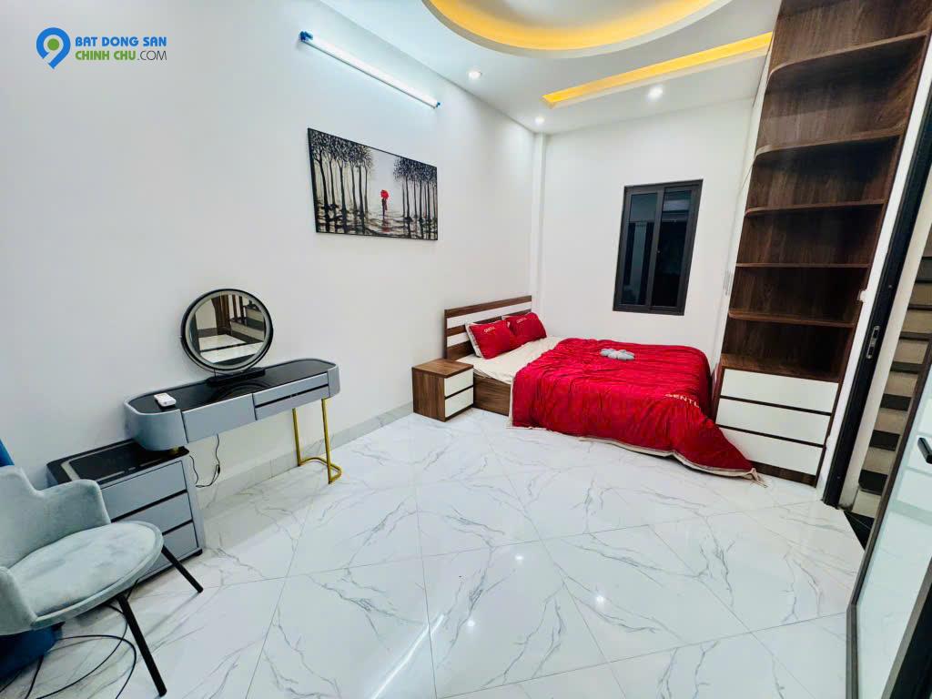 Bán Nhà Nam Dư Lĩnh Nam 39m 5 Tầng 4  phòng Tặng Hết Nội Thất Sổ Đỏ Riêng
