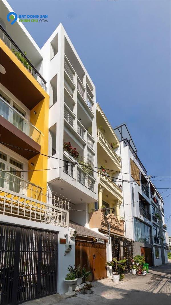 Bán nhà Gò Vấp, hẻm xe hơi Dương Quảng Hàm, gần công viên, 44M²x5 tầng, 4 Pn