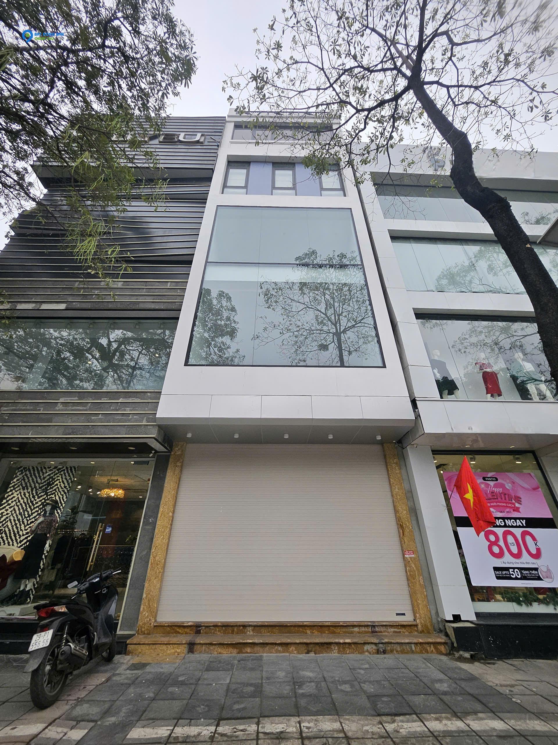 Bán nhà MP Trúc Khuê, Dt 50m2 x 6 Tầng, MT: 3.8m, Đường 15m, vỉa hè 5m, Tiện KD.