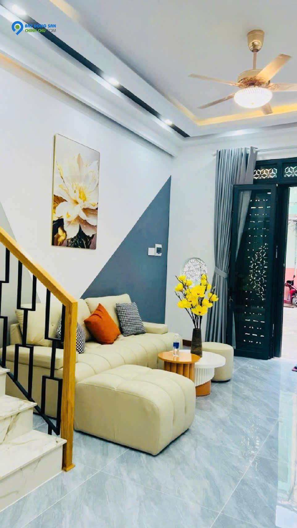 HẺM BÙI THẾ MỸ – NI SƯ HUỲNH LIÊN – 45M² – 2 TẦNG – TẶNG NỘI THẤT – CHỈ 5.648TỶ.