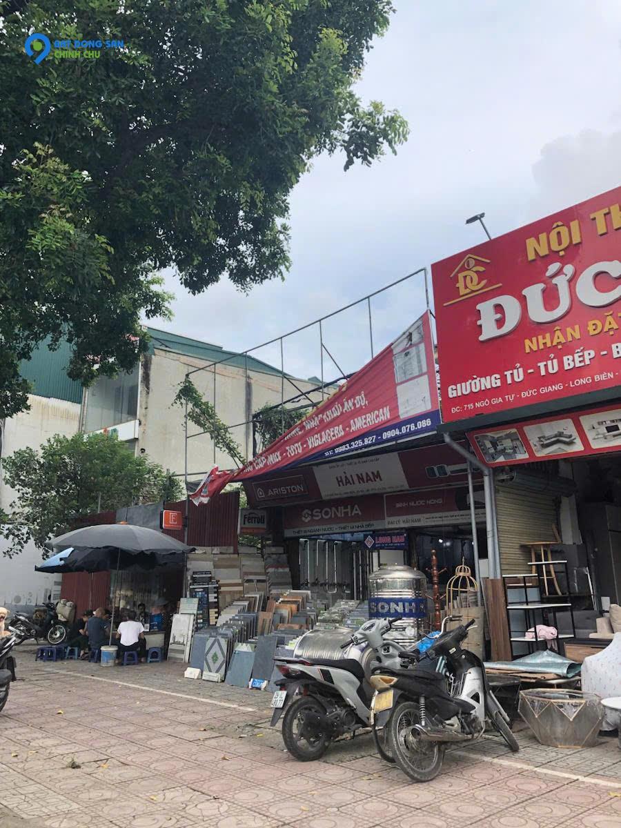 MẶT PHỐ NGÔ GIA TỰ - VỈA HÈ RỘNG - KINH DOANH TỐT