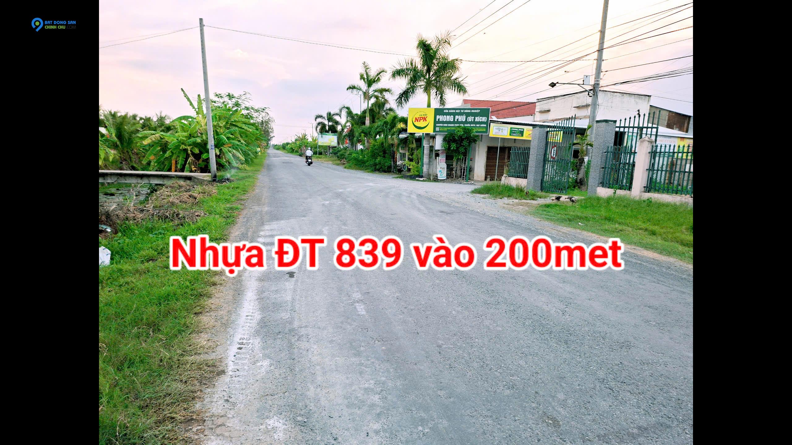 80 triệu sang tên 5x30 thổ gần DT 823,góp mỗi tháng 2,5 triệu