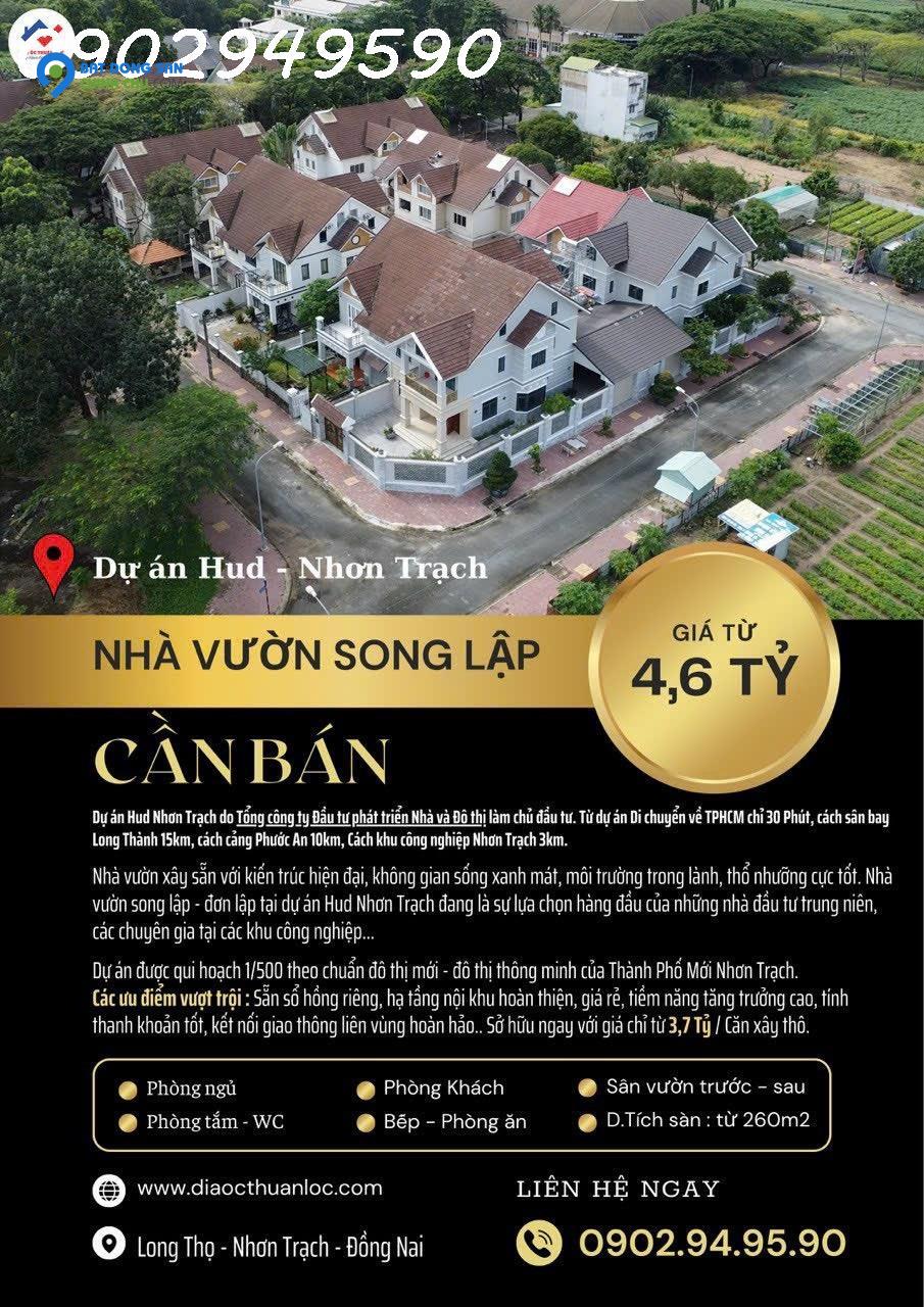 BÁN ĐẤT NỀN FULL THỔ - SỔ SẴN PHÁP LÝ AN TOÀN TẠI NHƠN TRẠCH ĐỒNG NAI