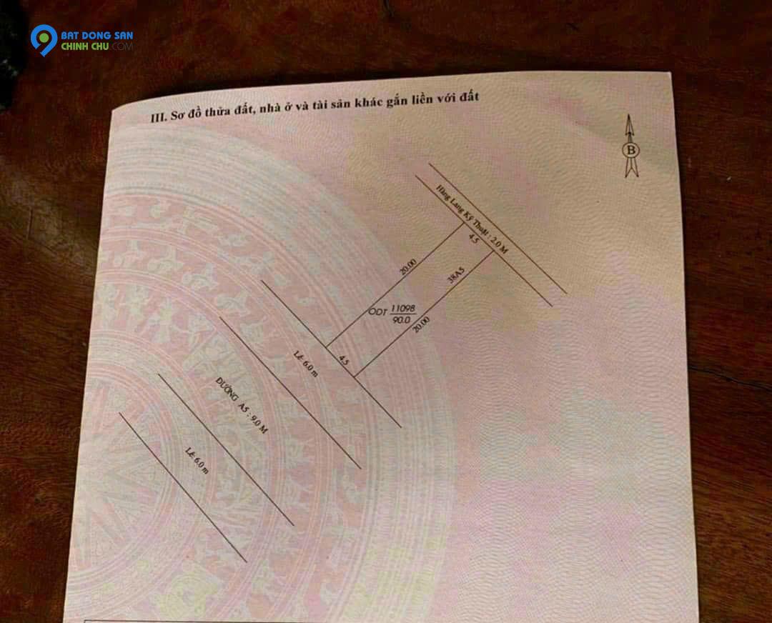 BÁN NỀN ĐƯỜNG A5 KDC PHÚ AN-PHÚ THỨ CÁI RĂNG CẦN THƠ