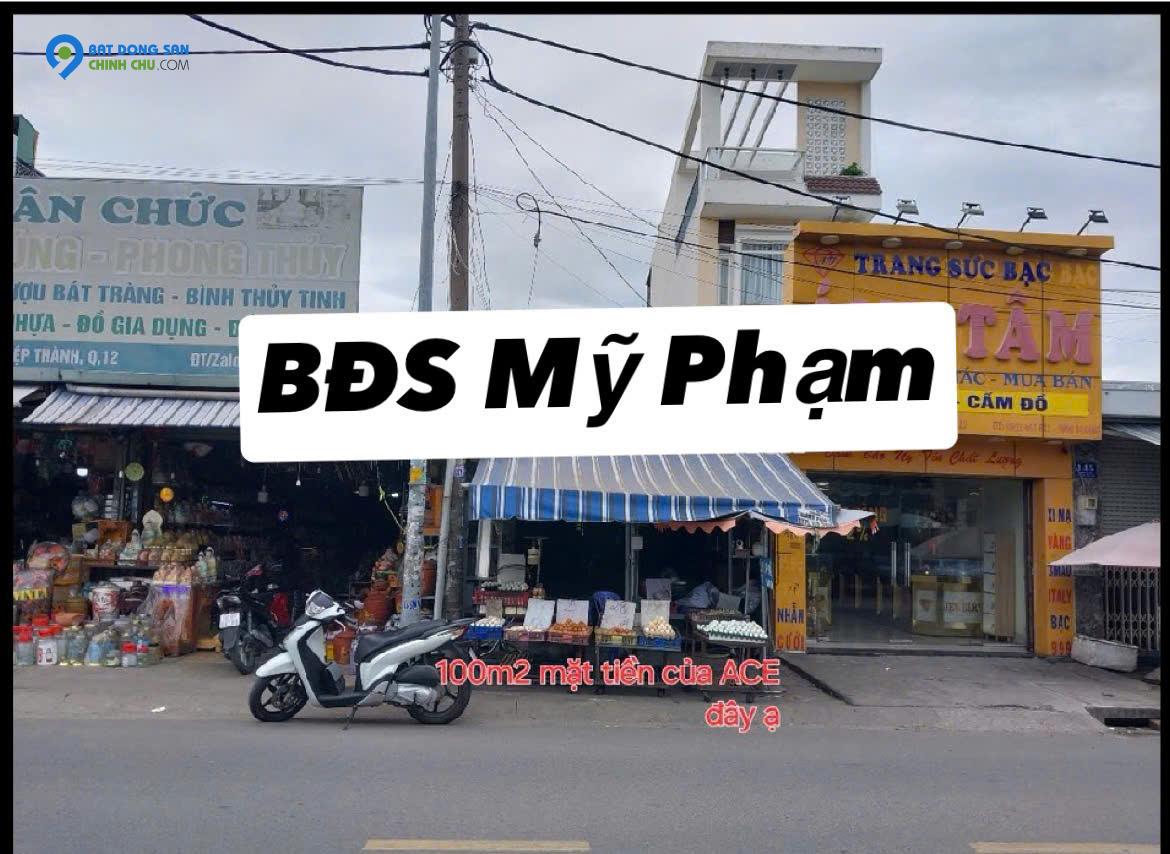 BÁN NHÀ (4x27) MẶT TIỀN NGUYỄN ẢNH THỦ, QUẬN 12 – DIỆN TÍCH 100m² – SỔ RIÊNG.