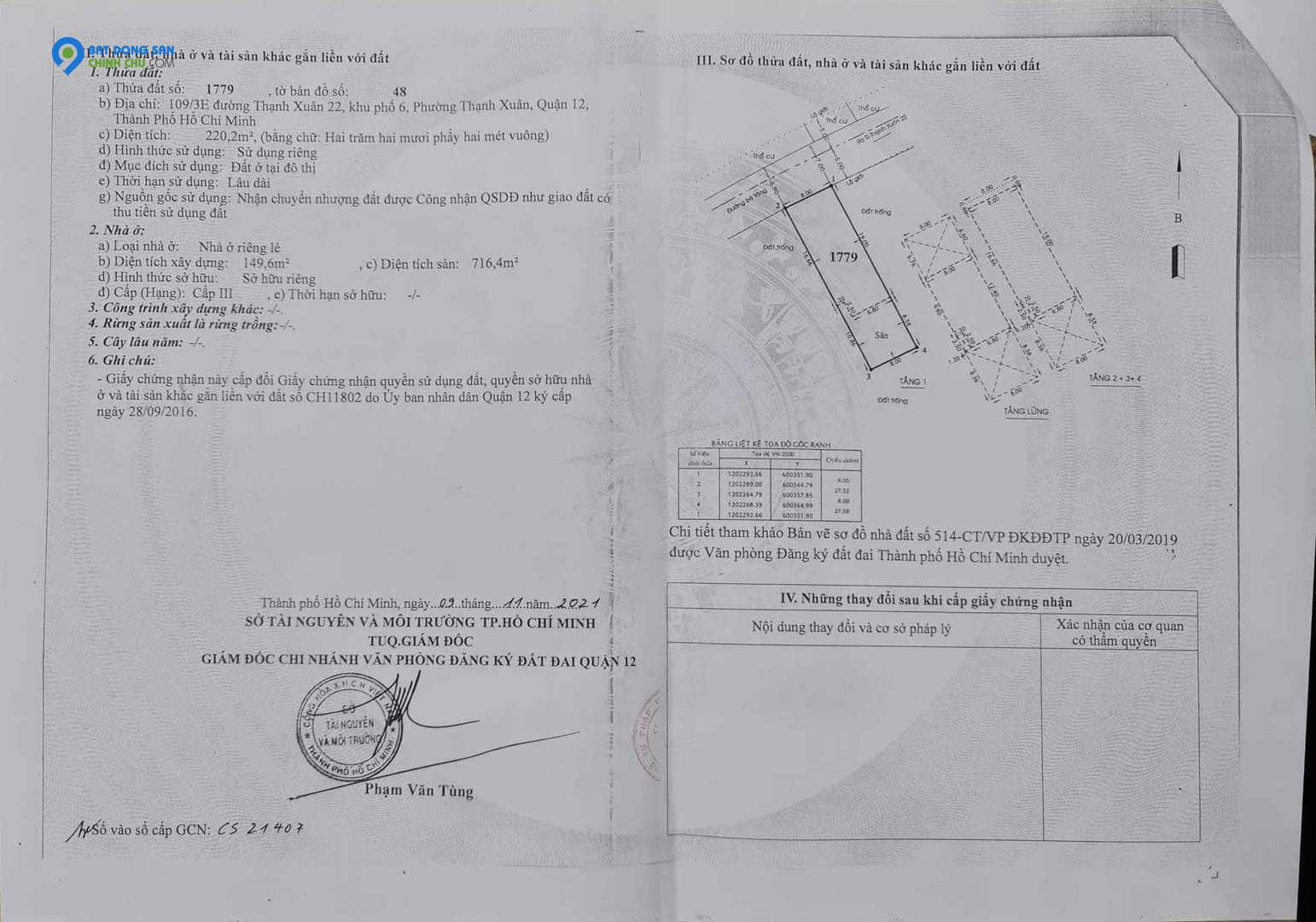 BÁN TOÀ NHÀ CHDV 5 TẤM (8X28)M, 28P THẠNH XUÂN 22, P. THẠNH XUÂN Q12