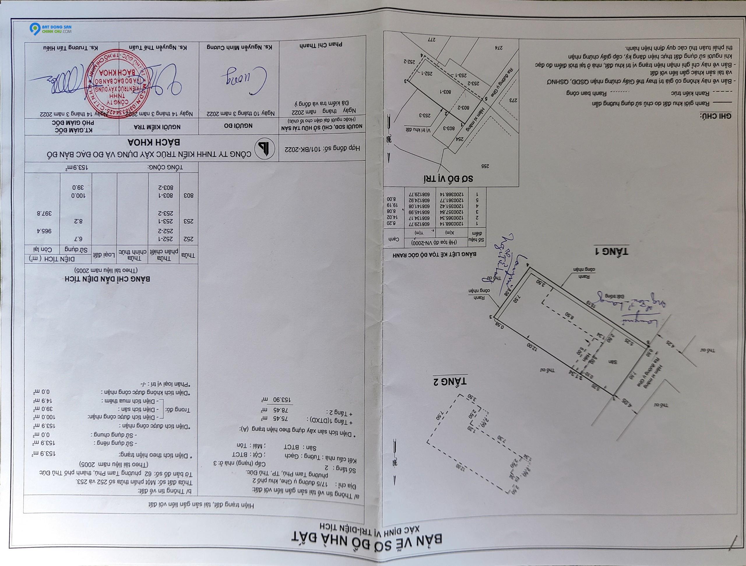 Bán Gấp Nhà 2 Tâng Vị Trí Đẹp Tại Tam Phú, Thủ Đức