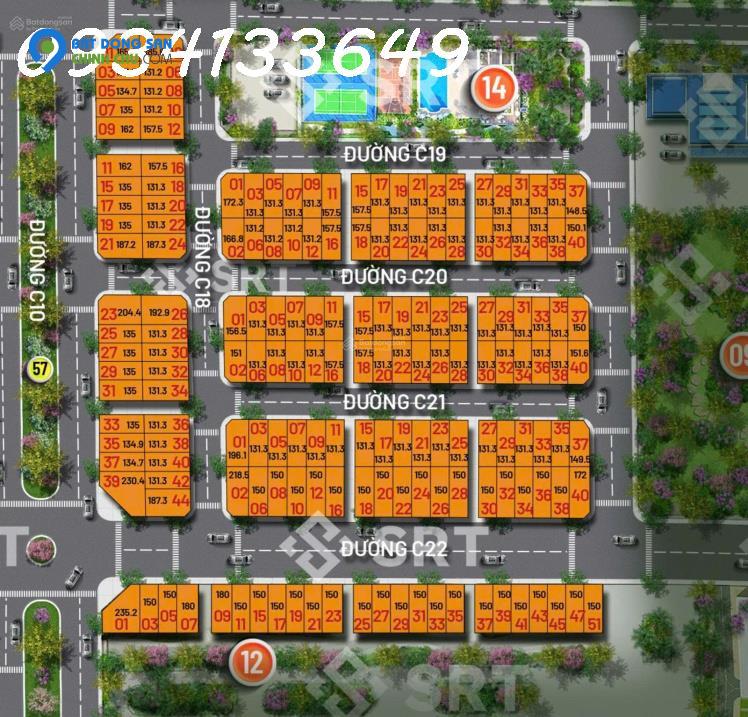 Bán biệt thự đẹp tại Blanca City, 25 tỷ, 135m2,  nhiều tiện ích