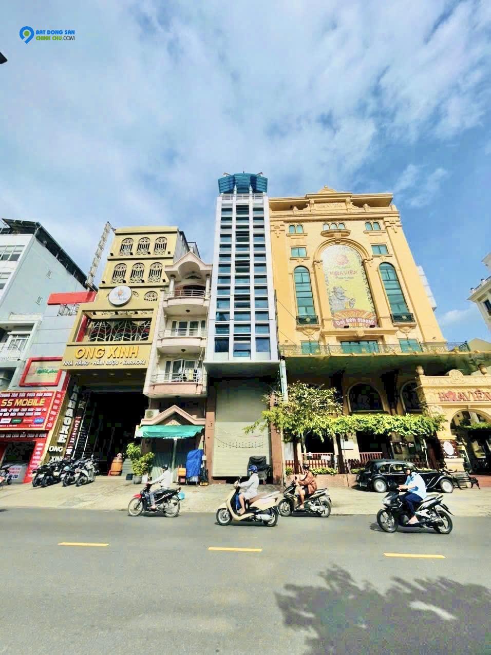 Bán building văn phòng 2MT đường Phổ Quang F2 Tân Bình Hầm 11 tầng thang máy Giá 38 tỷ