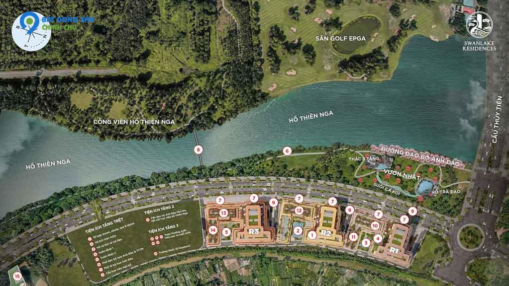 Bán căn hộ chung cư 3PN khoáng nóng vào căn hộ dự án The Landmark khu đô thị Ecopark