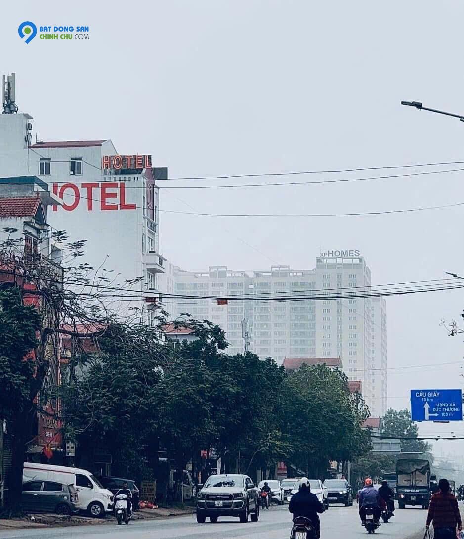 Bán đất Đức Thượng,diện tích 42m2, mặt tiền4m,đường thông ,gần ô tô tránh