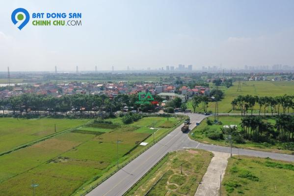 Bán đất kinh doanh X2 Đồng Nhân Hải Bối làn 1 view dự án thành phố Thông Minh