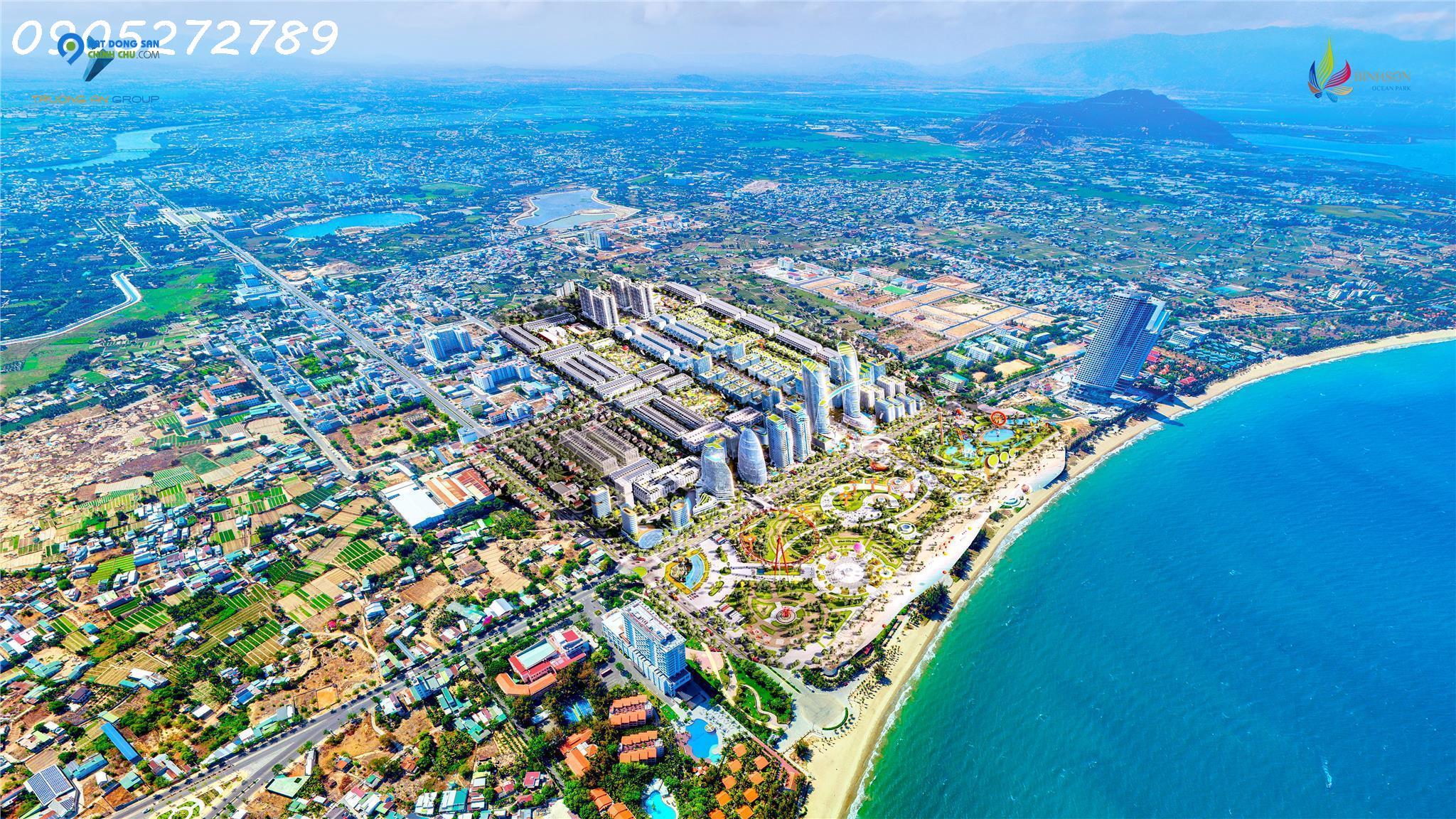 Bán đất mặt tiền đường Phạm Đình Hổ, sổ đỏ có sẵn Khu đô thị biển Bình Sơn Ocean Park giá đầu tư