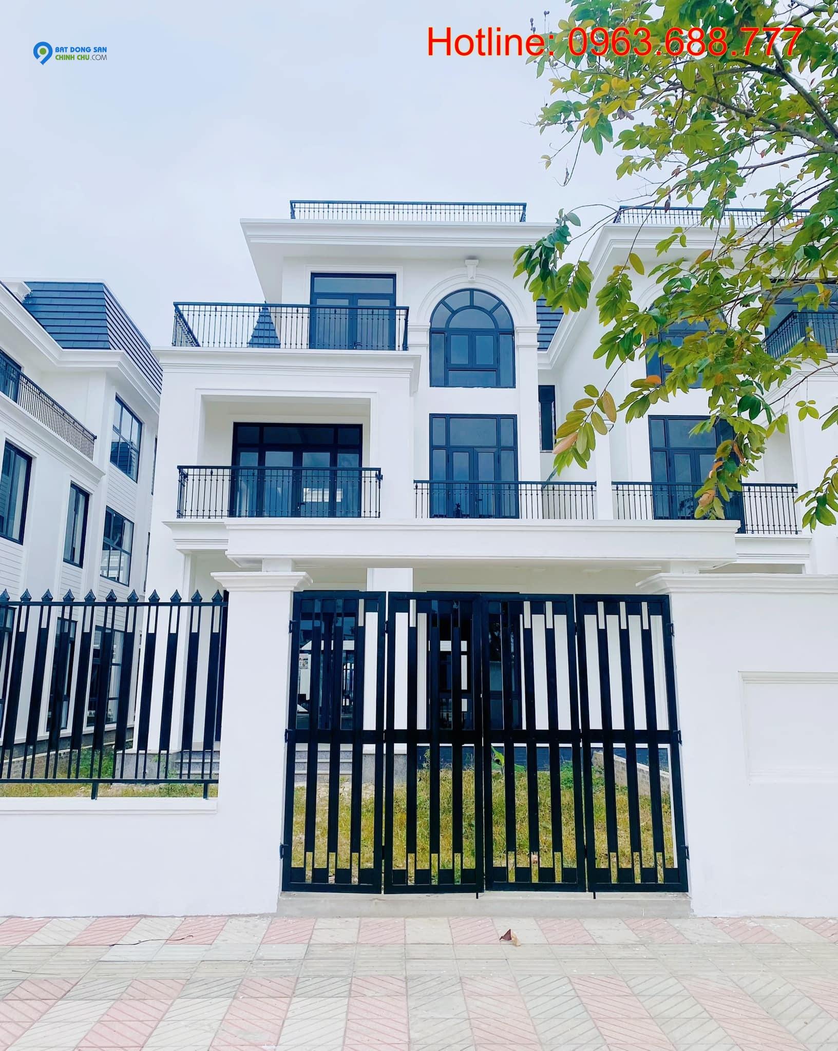 Bán gấp BT Mê Linh 268m², MT 10m, giá 18 tỷ, đường 120m.