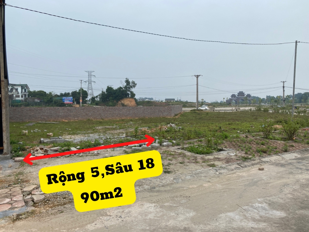 Bán lô đất đẹp 90m2 ngay đường tròn Bắc Sơn,xã Quyết Thắng,tp Thái Nguyên.Giá rẻ nhất thị trường 1tỷ xxx