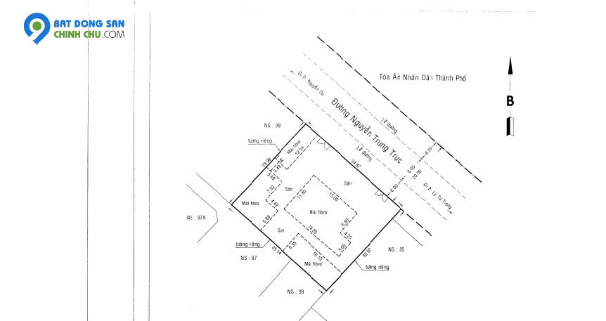 Bán nhà 37 Nguyễn Trung Trực, phường Bến Thành :  3 hầm, 15 tầng