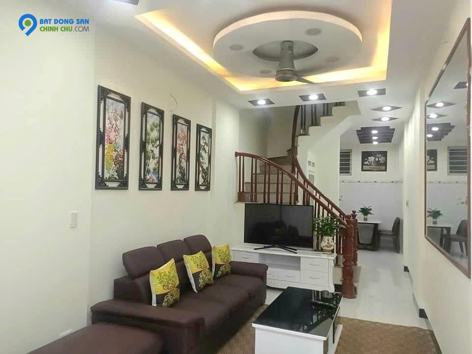Bán nhà Đại Từ 41m2.4T 2 thoáng vĩnh viễn, ô tô đỗ cửa, gần hồ điều hòa, giao thông thuận tiện.