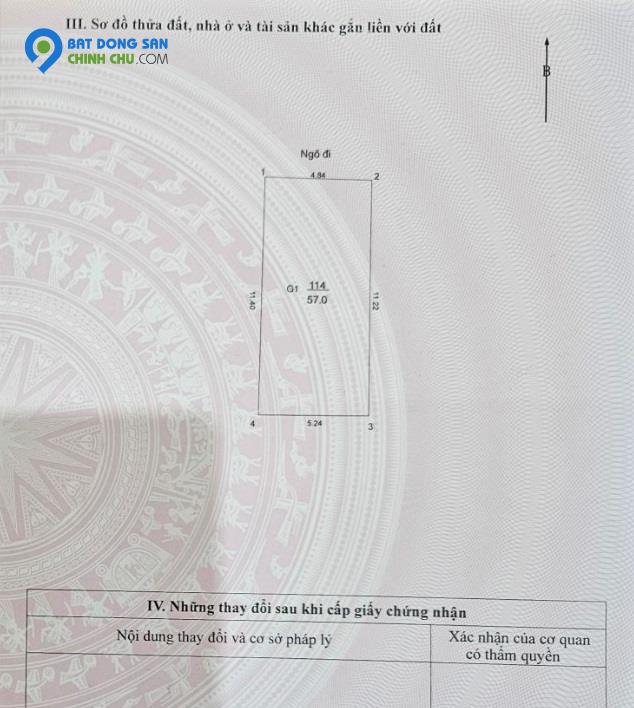 Bán nhà Đường Khương Đình , Thanh Xuân 57 m2 Giá hấp dẫn nhất