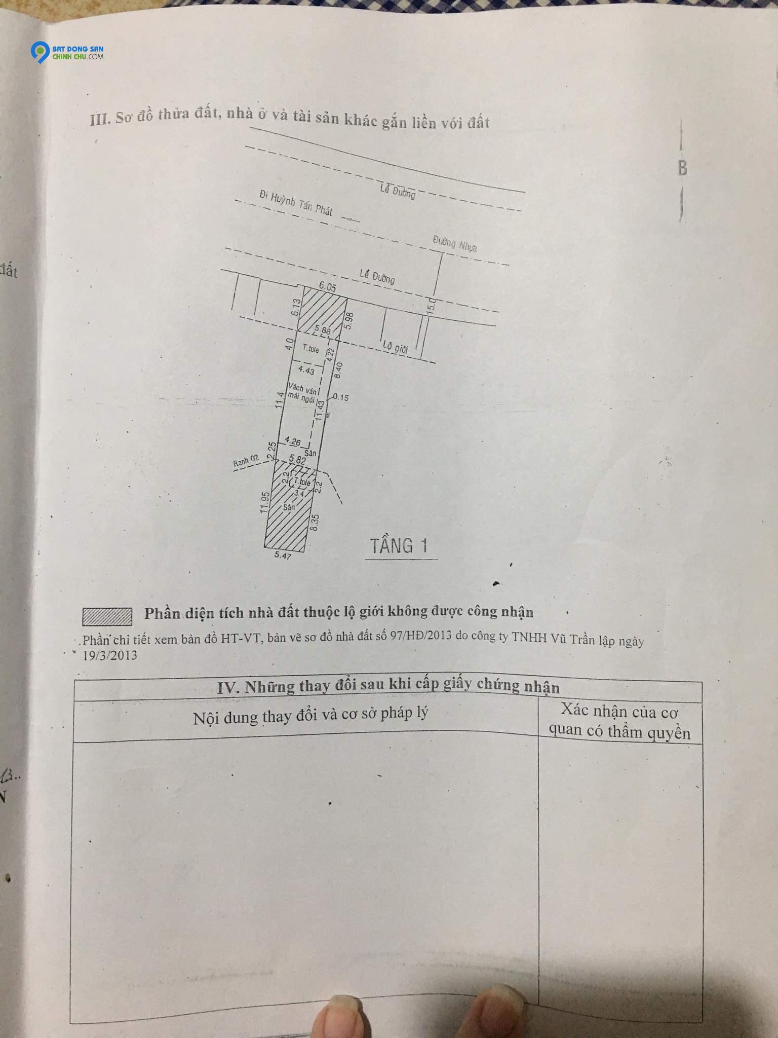 Bán nhà MT đường Huỳnh Tấn Phát, Quận 7