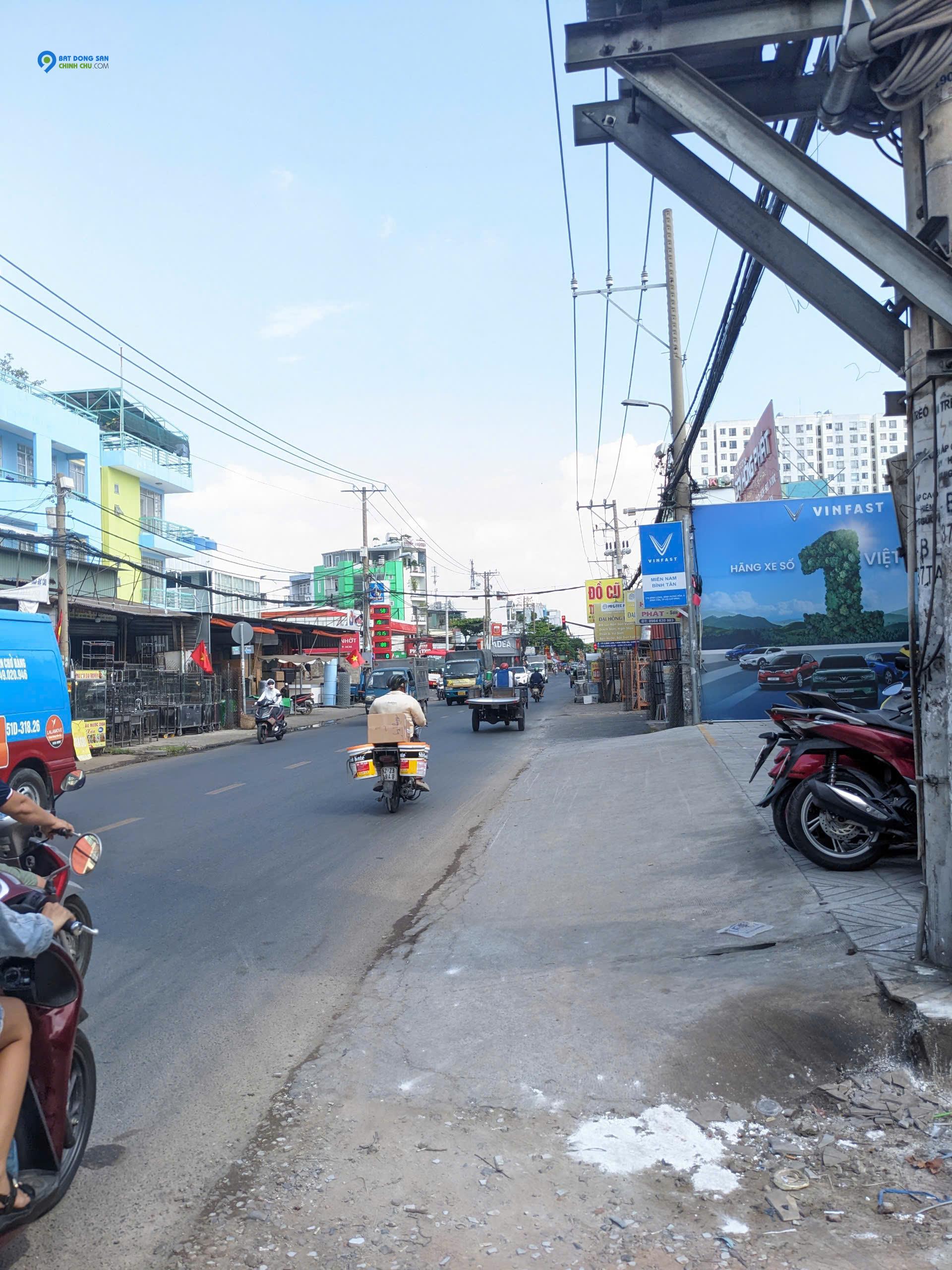 Bán nhà MTKD Bình Long 4x27m.  Nhà 1 lầu ok. Giá 14.8 Tỷ, Tân Phú, Khu kinh doanh xầm uất.