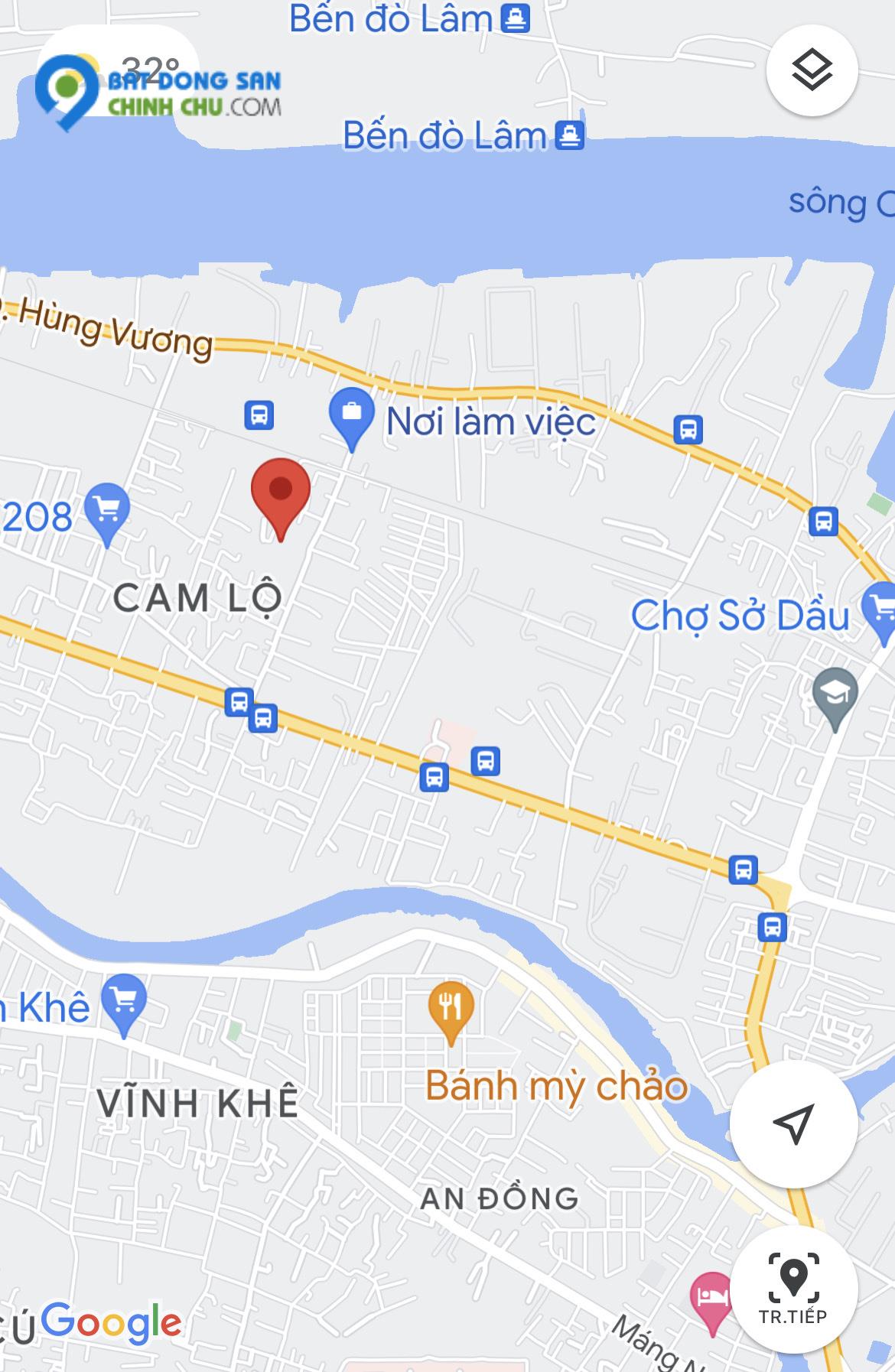 Bán nhà tại thôn Thanh Đông, Cẩm Thanh  . Đất 200m, nhà 2 phòng ngủ