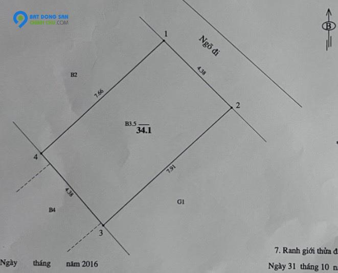 Bán nhà trung tâm cầu giấy dòng tiền ngay 20tr/tháng 35m x4T 3,5ty Tặng nội thất