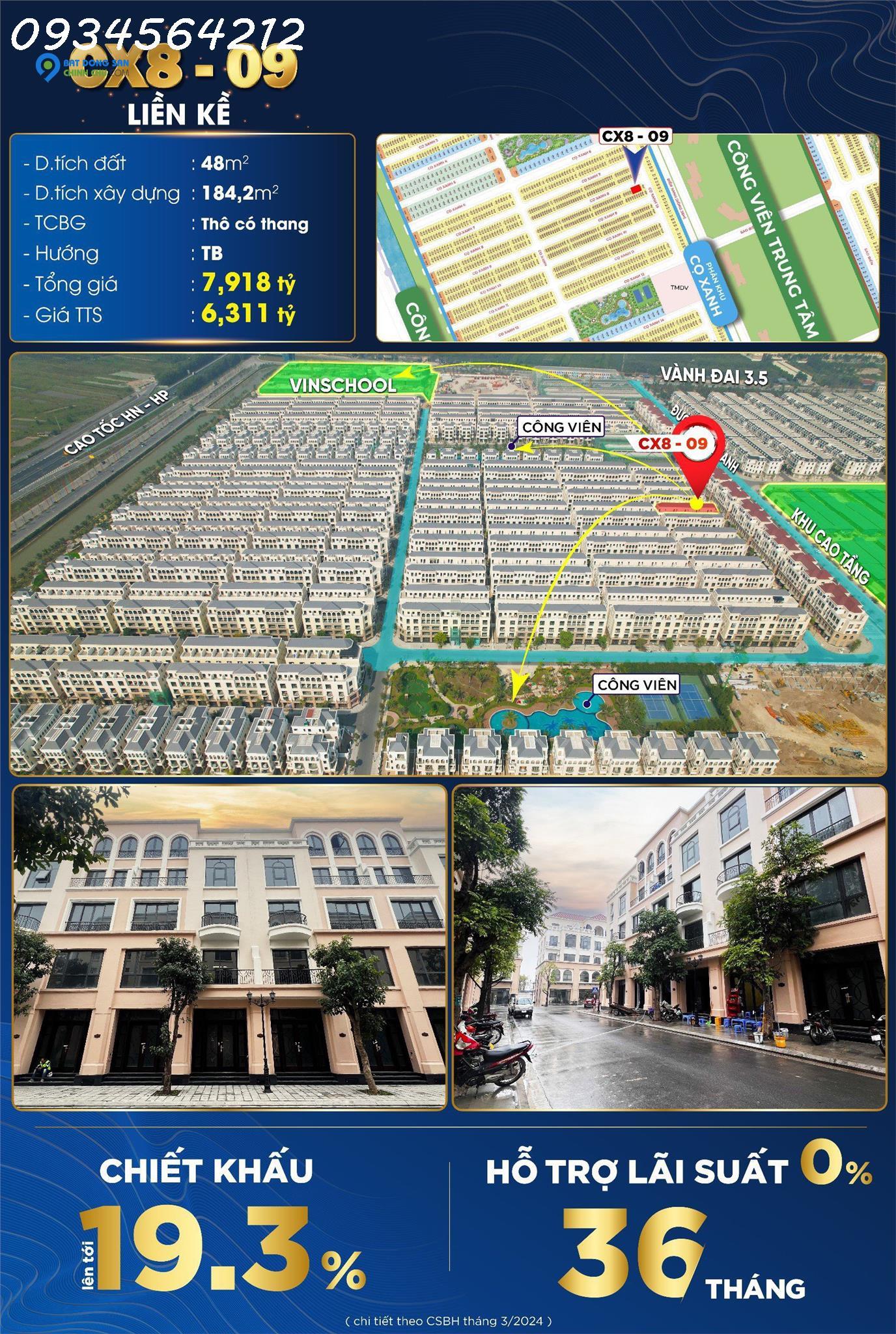 Bán quỹ Vinhomes Ocean Park 2, 3 rẻ nhất - Tặng 5 cây vàng xe VF9 - CK 19.3% HT 70% LS 0% 36 tháng,  LIÊN HỆ: 0934564212