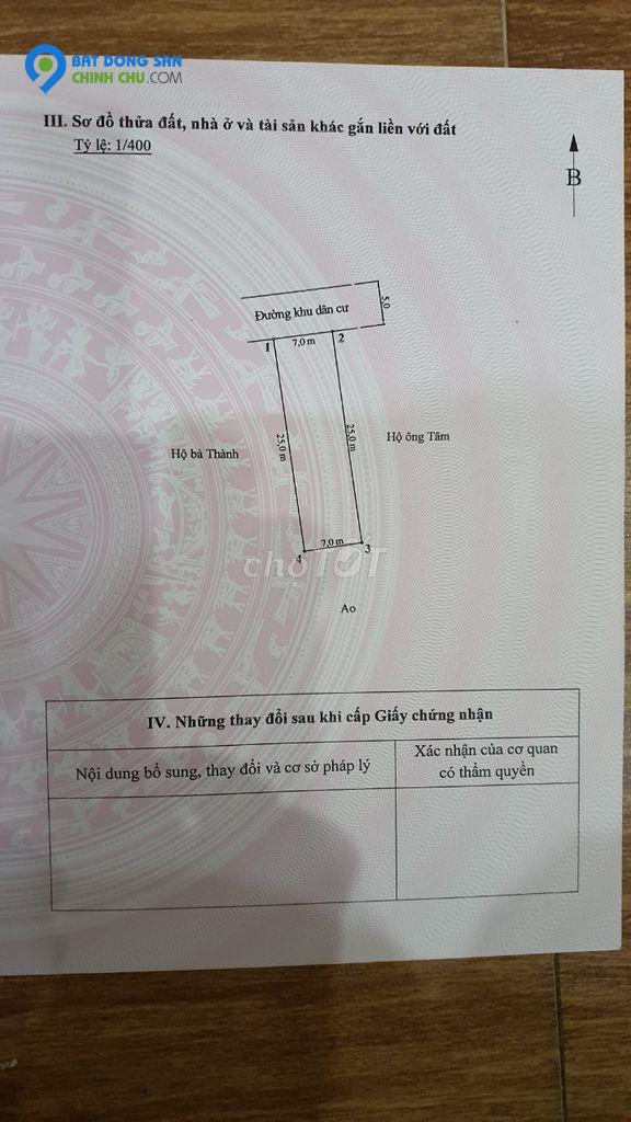 CẦN BÁN GẤP LÔ ĐẤT ĐẸP TẠI KHU VỰC PHẠM VĂN ĐỒNG - P.ANH DŨNG - DƯƠNG KINH - HẢI PHÒNG