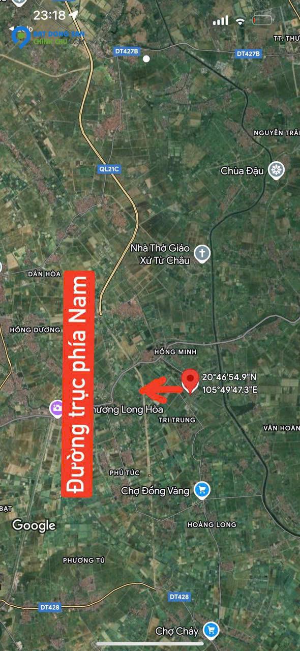 CẦN BÁN GẤP LÔ ĐẤT TẠI HỒNG MINH- PHÚ XUYÊN