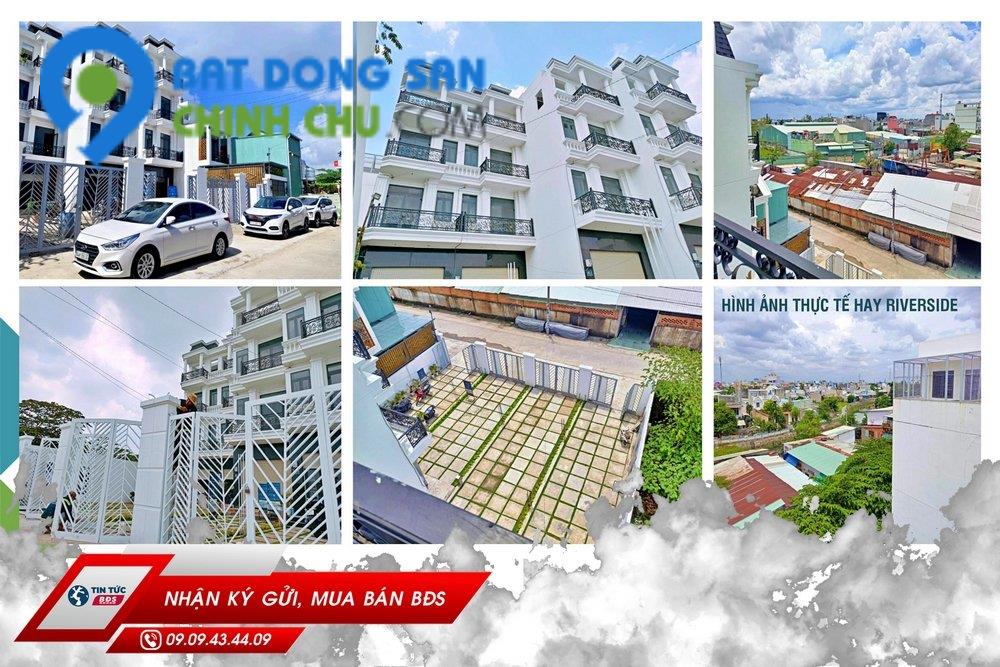 CẦN BÁN NHÀ PHỐ QUẬN 12 DỰ ÁN HAY RIVERSIDE - HOTLINE: 0909434409