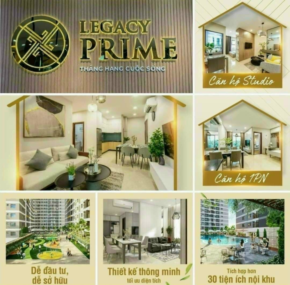 CĂN HỘ CAO CẤP LEGACY PRIME SIÊU PHẨM THÁNG 10 TẠI BÌNH DƯƠNG