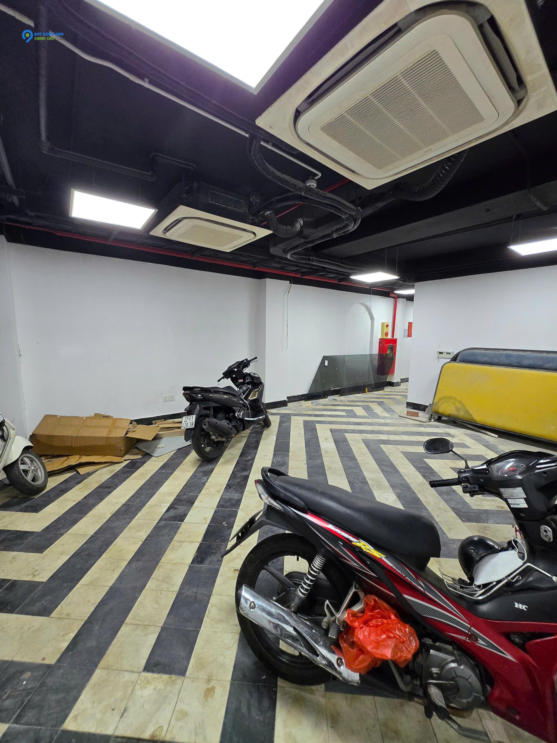 CHO THUÊ MẶT BẰNG TẦNG 1 + LỬNG – 170M²  - 130 BÀ TRIỆU – ĐỐI DIỆN VIỆN MẮT TW