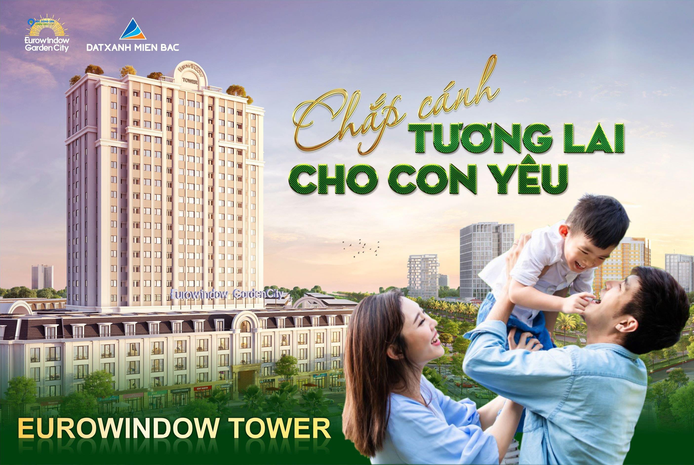 CHUNG CƯ EUROWINDOW TOWER ĐẸP NHẤT THANH HÓA - CĐT: 0919 959 268