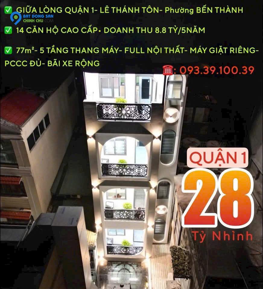 CƠ HỘI ĐẦU TƯ AN TOÀN– DÒNG TIỀN ỔN ĐỊNH TRÊN 2 TỶ/NĂM- CHDV CÁC QUẬN TRUNG TÂM: chỉ từ 11 Tỷ. LH: 0933910039