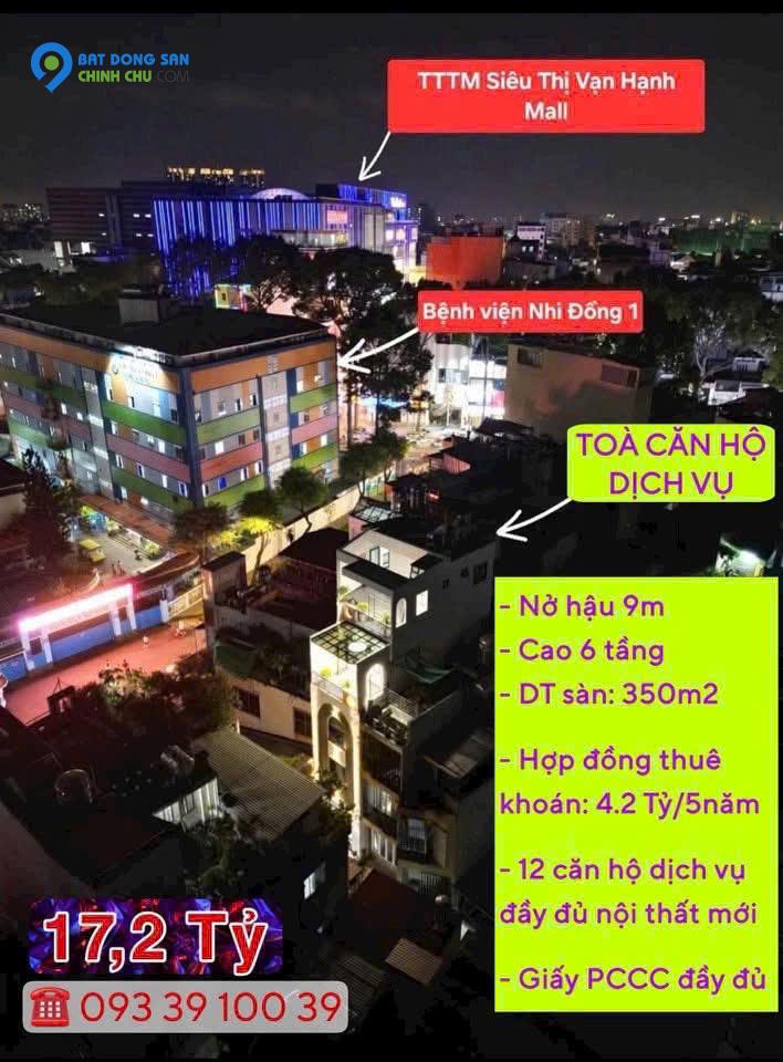 CƠ HỘI ĐẦU TƯ AN TOÀN– DÒNG TIỀN ỔN ĐỊNH TRÊN 2 TỶ/NĂM- CHDV CÁC QUẬN TRUNG TÂM: chỉ từ 11 Tỷ. LH: 0933910039