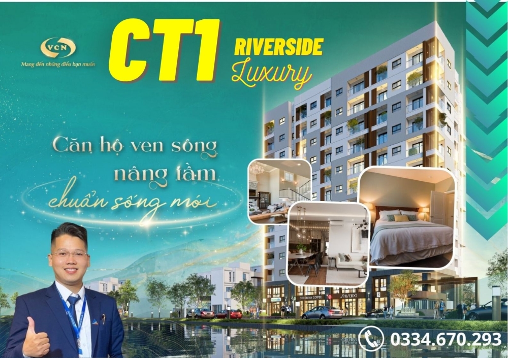 CT1 RIVERSIDE LUXURY - Căn hộ view Sông duy nhất ở Tp.Nha Trang - Sở hữu lâu dài