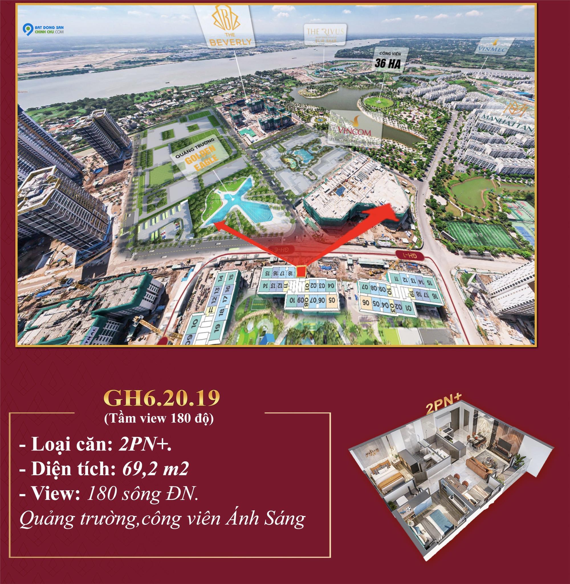 Chỉ Từ 3.4 Tỷ Sở Hữu Căn Hộ Cao Cấp 2PN Glory Heights - Vinhomes Grand Park