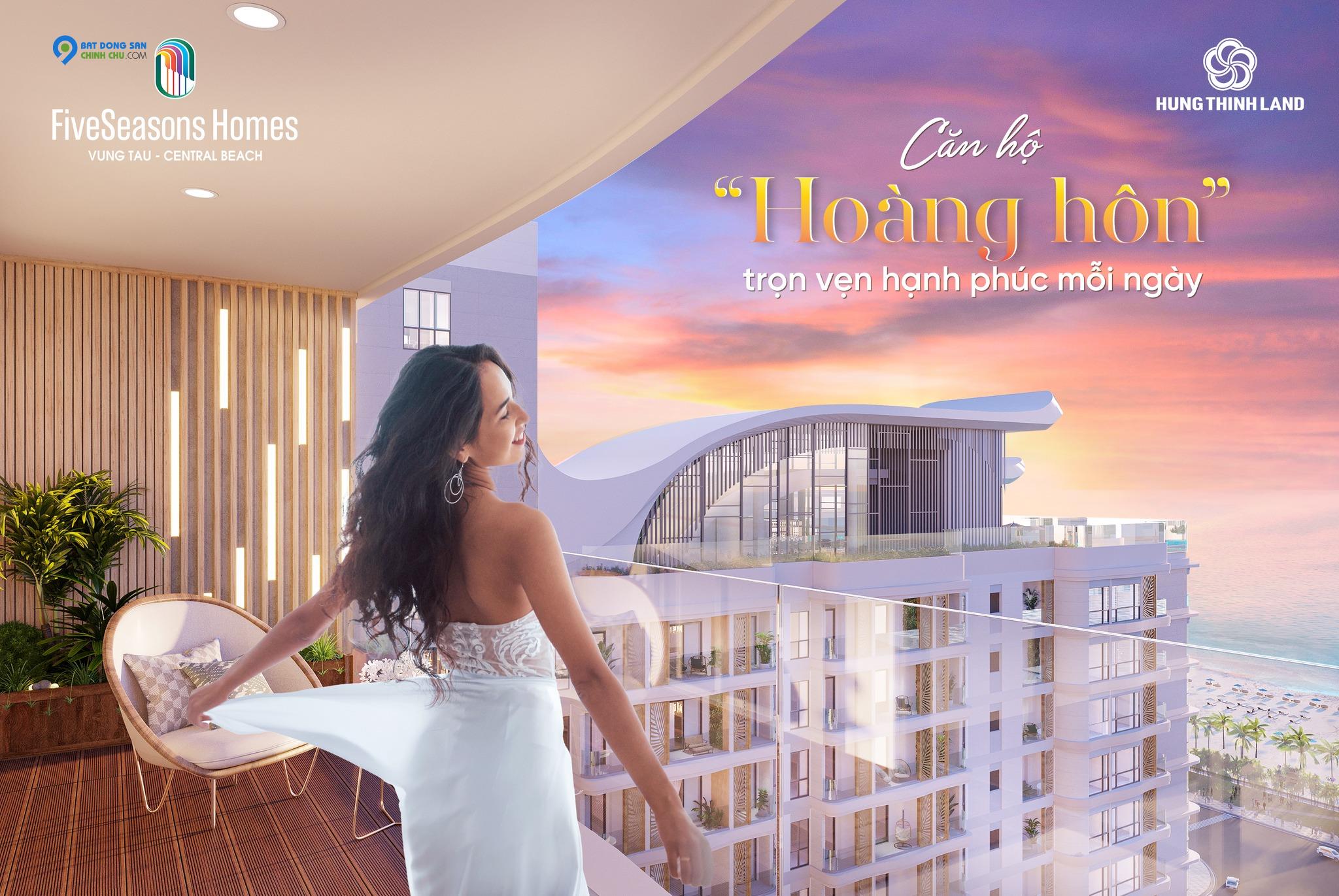 Chiết khấu cực cao căn hộ Fiveseasons Homes Vũng Tàu Liên hệ : 0901325595