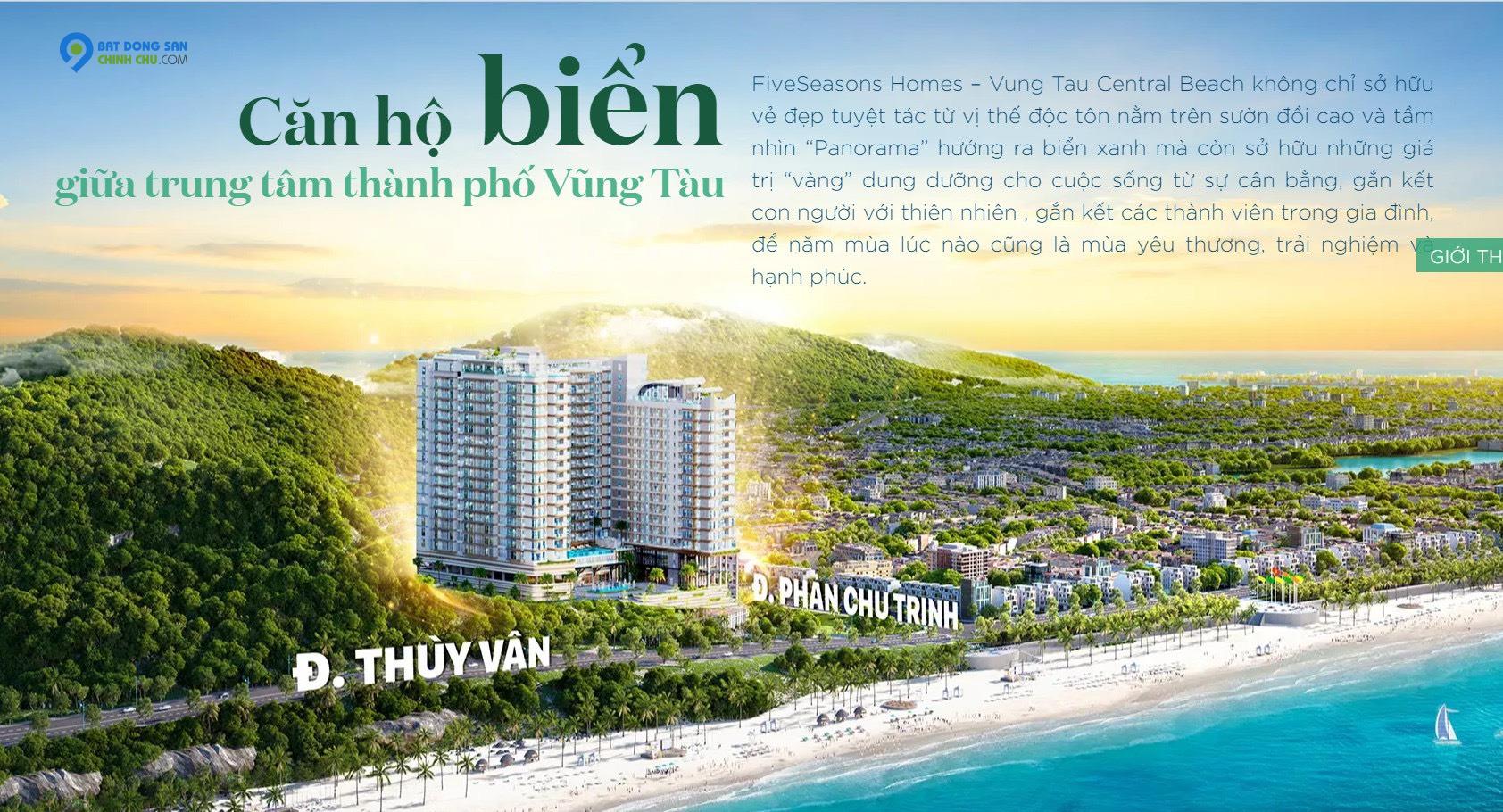 Chiết khấu lên đến 24% cho tháng 11 căn hộ Fiveseasons homes Lh: 0901325595