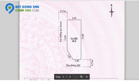 Chính Chủ Cần Bán Nhà MB Quy Hoạch 6804 Phường Phú Sơn, Tp Thanh Hóa