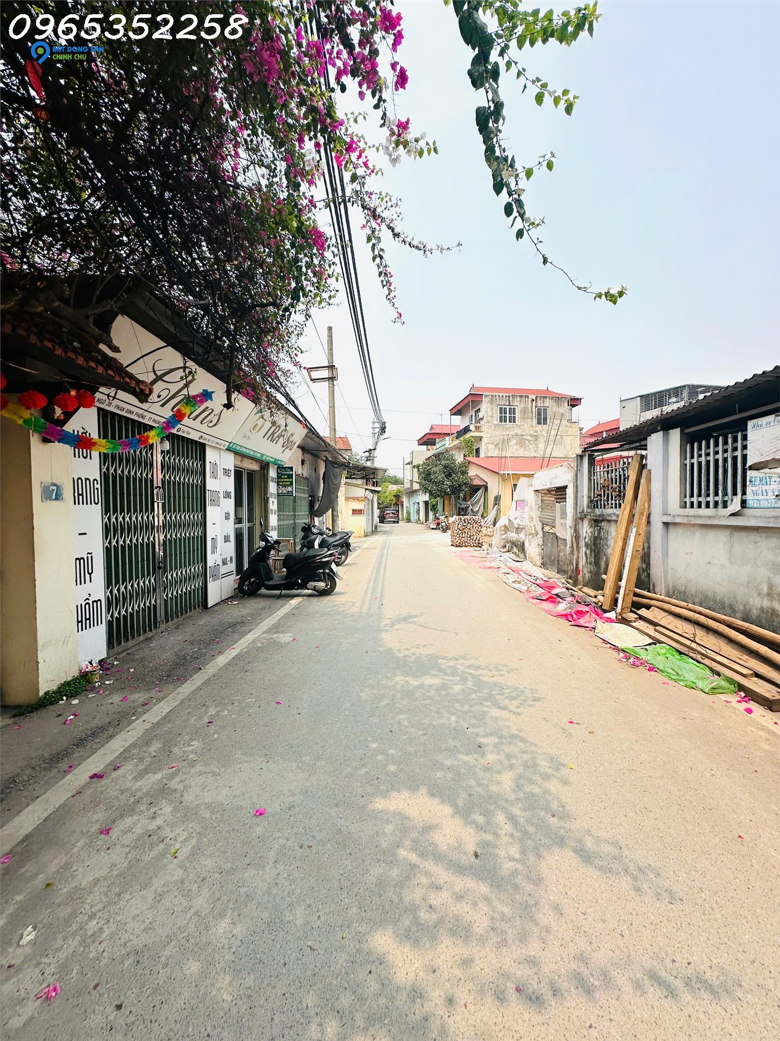 Chính Chủ Cần Bán Miếng Đất Mặt Quốc Lộ Phố Phan Đình Phùng - Đan Phượng Ô Tô Tránh - Diện Tích 42.5m - Mặt tiền Siêu Rộng 6.1m