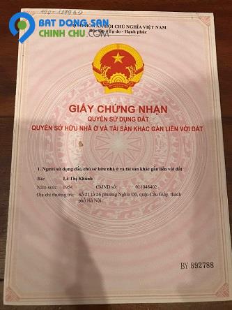 Chính chủ bán nhà cho luôn nội thất tại Hoàng Quốc Việt