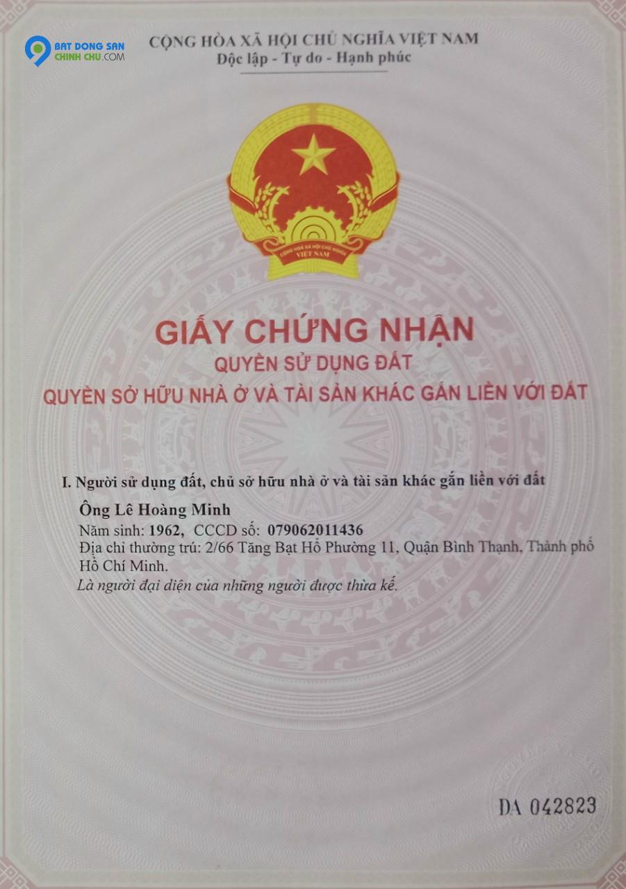 Chính chủ cần bán nhà ở xã Xuân Thới Thượng, Huyện Hóc Môn