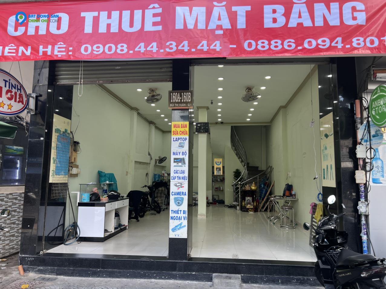 Chính chủ cần thuê mặt bằng ( hoặc nguyên căn) ở Đường Bùi Thị Xuân, Phường Phạm Ngũ Lão, Quận 1, Hồ Chí Minh