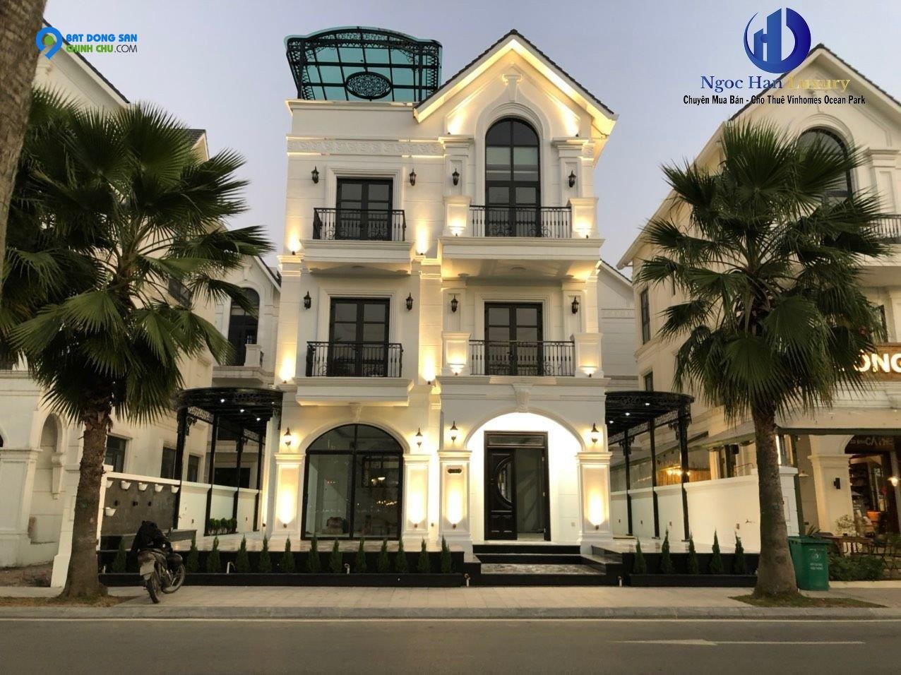 Chính chủ cho thuê Shophouse Mặt Biển hồ nước mặn - Vinhomes Ocean Park làm nhà hàng kinh doanh