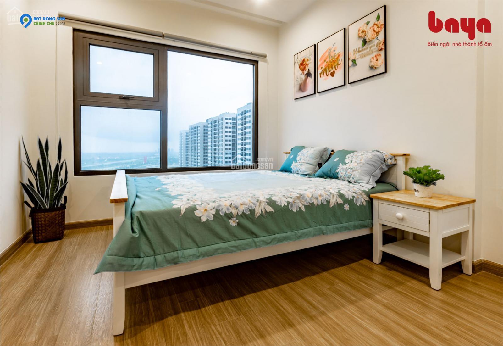 Chính chủ cho thuê căn 2  ngủ đồ cơ bản giá rẻ cc Eco Lake View 32 Đại Từ.LH:0983308539